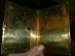 vintage oude sigarettenhouder 1947 verguld? met naam, Verzamelen, Ophalen of Verzenden, Gebruikt, Tabaksdoos of Verpakking