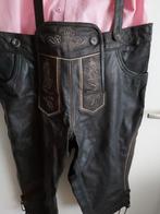 Lederhose - echt leer - oktoberfest- tirol - broek, Ophalen of Verzenden, Nieuw, Maat 56/58 (XL)