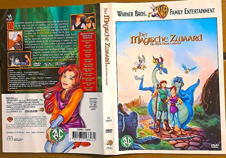 Het Magische Zwaard: Op Zoek Naar Camelot 0201, Cd's en Dvd's, Dvd's | Kinderen en Jeugd, Gebruikt, Film, Avontuur, Alle leeftijden