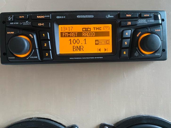 VDO Dayton MS 4150 RS Autoradio Navigatie, Auto diversen, Autoradio's, Gebruikt, Ophalen of Verzenden