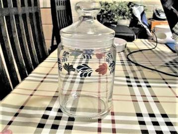 Boerenbont glazen voorraadpot / stopfles Boerenbond beschikbaar voor biedingen