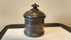 Antieke Tinnen Tabakspot, Antiek en Kunst, Ophalen of Verzenden