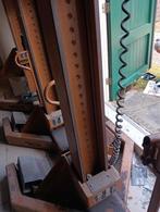 gebruikte 4  koloms  mobiele hef brug  20 ton 1 defect, Doe-het-zelf en Verbouw, Metalen, Ophalen, Gebruikt