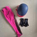 Paardrij cap broek handschoenen, Gebruikt, Kinderen, Dressuur, Ophalen of Verzenden