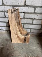 Houten sculptuur eiken hout 35 cm 19 x13 cm breed, Ophalen of Verzenden