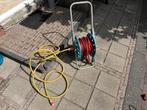 Gardena slangenwagen met tuinslag 20 m op rol., Ophalen, Gebruikt, Tuinslang