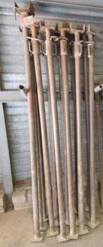 Nog 10 bouwstempels 213 - 380 cm / schroefstempels / stutten, Ophalen, Gebruikt, Overige typen, 2 tot 5 meter