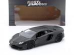 Lamborghini Aventador 2015 "Shaw's Fast & Furious 7" Black 1, Hobby en Vrije tijd, Modelauto's | 1:24, Tschuiten@hotmail.com, Duitsland