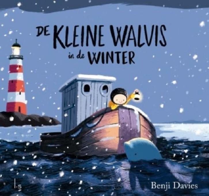 Kinderboek Boek De Kleine Walvis in de Winter - Benji Davies, Boeken, Kinderboeken | Jeugd | onder 10 jaar, Nieuw, Sprookjes, Ophalen of Verzenden