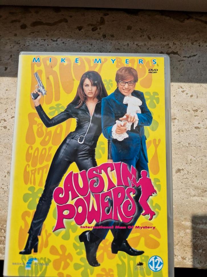DVD Austin Powers, Cd's en Dvd's, Dvd's | Klassiekers, Zo goed als nieuw, Actie en Avontuur, Vanaf 16 jaar, Ophalen of Verzenden