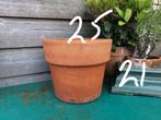 Italiaanse Terracotta bloempot zware kwaliteit! Miekje's, Tuin en Terras, Bloempotten, ., Rond, Ophalen of Verzenden, Zo goed als nieuw