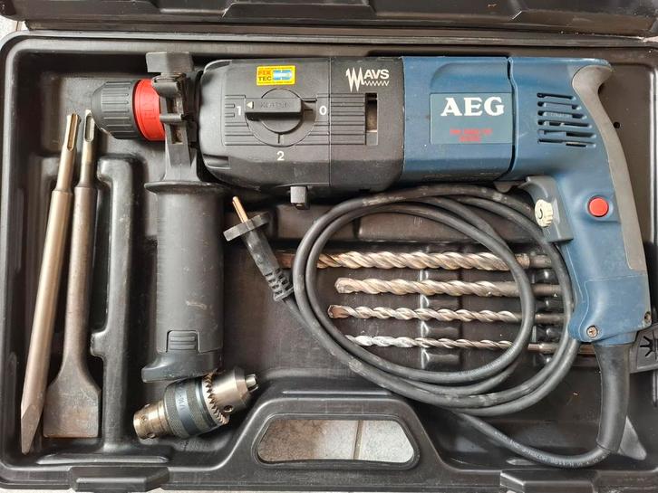 AEG Pneumatic PN 3000 X2 Boorhamer, Doe-het-zelf en Verbouw, Gereedschap | Boormachines, Gebruikt, Boor- en/of Breekhamer, 600 watt of meer