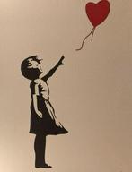 BANKSY : lithografie meet certificaat, Ophalen of Verzenden