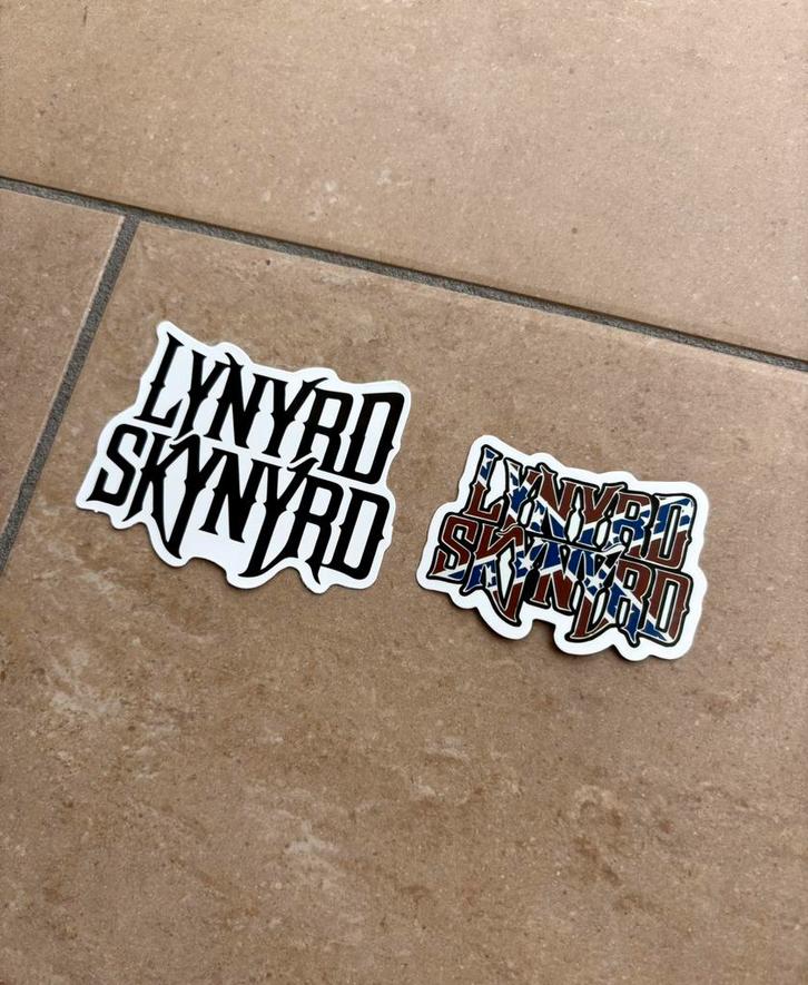 Lynyrd Skynyrd sticker set, Verzamelen, Stickers, Nieuw, Overige typen, Ophalen of Verzenden