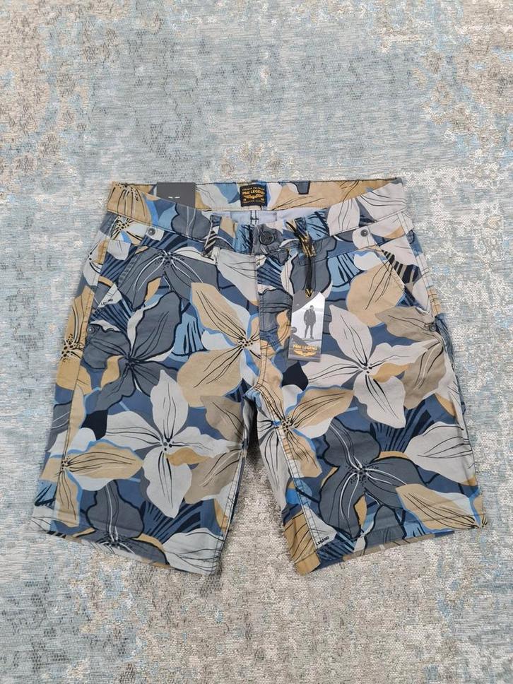 PME Short Print W31 NIEUW STRETCH Bronno3132 Bronno3134, Kleding | Heren, Broeken en Pantalons, Nieuw, Maat 48/50 (M), Ophalen of Verzenden
