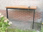 Handige werkbank met bankschroef, Doe-het-zelf en Verbouw, Ophalen, Gebruikt, 120 tot 170 cm, Bankschroef