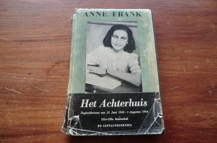 boek - het Achterhuis - Anne Frank - 15e druk 1957, Boeken, Oorlog en Militair, Gelezen, Overige onderwerpen, Tweede Wereldoorlog