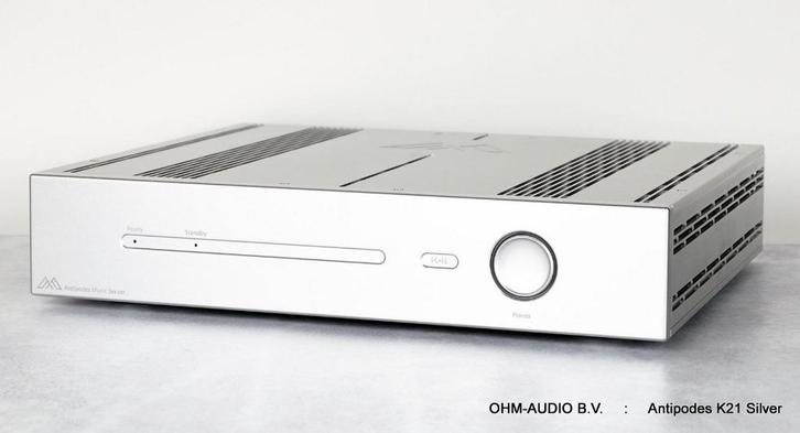 Antipodes Audio K21 Zilver, Muziekserver/Streamer : DEMO, Audio, Tv en Foto, Mediaspelers, Zo goed als nieuw, Zonder harde schijf
