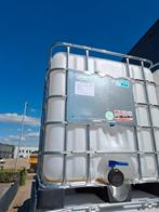 IBC 1000L 1x gebruikt ( schoon/honing ingezeten!), 150 liter of meer, Ophalen, Zo goed als nieuw, Kunststof