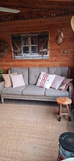 Mooie lounge tuinbank heeft altijd onder de veranda gestaan, Tuin en Terras, Ophalen, Zo goed als nieuw, Hout