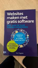 Eric Tiggeler - Websites maken met gratis software, Eric Tiggeler, Ophalen of Verzenden, Zo goed als nieuw, Internet of Webdesign