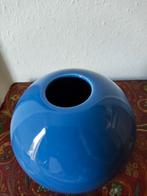Prachtige vintage blauwe bolvaas, gemerkt 'Velser Delfts', Aardewerk of Porselein, Zo goed als nieuw, Minder dan 50 cm, Verzenden