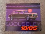 Wolseley 18/85 auto folder brochure, Ophalen of Verzenden, Overige merken