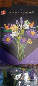 Tropical bloemenboeket    bouwstenen, Ophalen, Zo goed als nieuw
