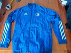 Adidas Feyenoord Trainingsjack Blauw 164, Blauw, Overige maten, Ophalen of Verzenden, Adidas
