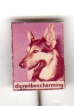 Speldje DIERENBESCHERMING HERDER HOND (A1)  KIJK OOK EENS NA, Verzamelen, Speldjes, Pins en Buttons, Verzenden, Gebruikt, Overige onderwerpen