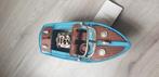 metalen motorboot speed boot sier decoratie blauw, Huis en Inrichting, Woonaccessoires | Overige, Ophalen of Verzenden, Nieuw