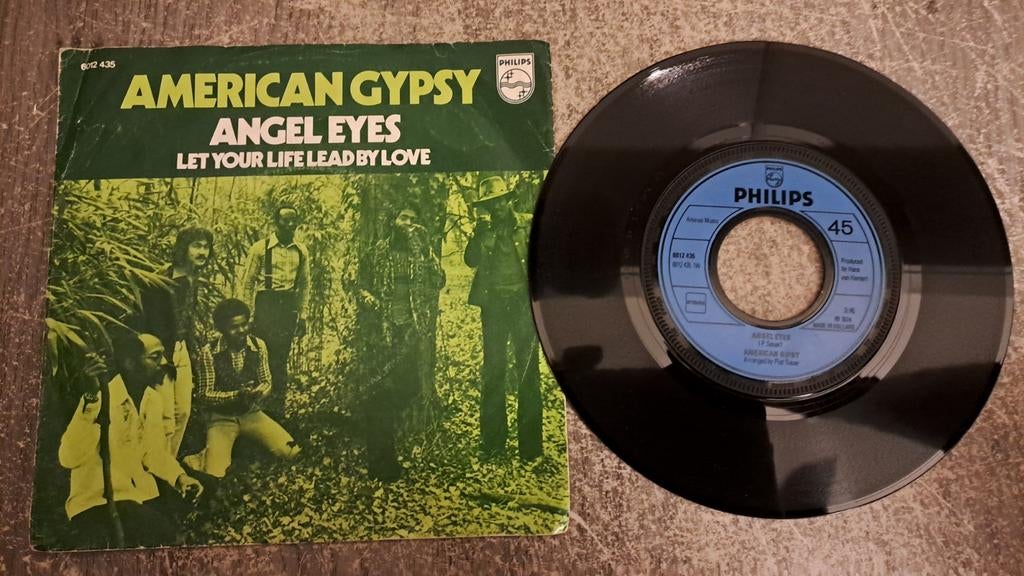 American gypsy  - angel eyes, Gebruikt, 7 inch, Single, Ophalen of Verzenden