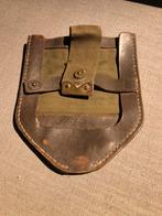 Oude hoes legerschep klapschep foedraal schep nl leger, Verzamelen, Ophalen of Verzenden, Landmacht, Nederland