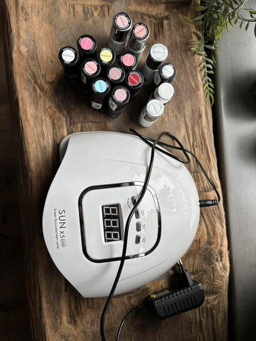 Set voor het zetten van BIAB of gelnagels, Sieraden, Tassen en Uiterlijk, Uiterlijk | Cosmetica en Make-up, Zo goed als nieuw