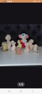 Vintage Rubber Speelgoed Figuren Set, Ophalen of Verzenden