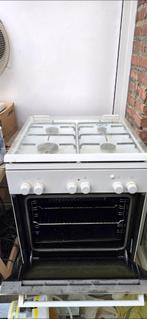 Bosch Gasfornuis met oven, Witgoed en Apparatuur, Fornuizen, Ophalen, Gebruikt, 4 kookzones, Gas