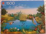 Prachtige naïeve legpuzzel 1500 stukjes Cadeau geven?, Hobby en Vrije tijd, Denksport en Puzzels, Ophalen of Verzenden, 500 t/m 1500 stukjes