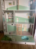 Groot houten poppenhuis- Lidl, Ophalen, Gebruikt, Meubelstuk of Keukentje