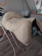 Schaapwolzitting Ride On Pad, Dieren en Toebehoren, Ophalen of Verzenden, Zo goed als nieuw, Dekje