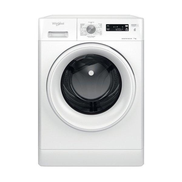 Whirlpool wasmachine FFSBE 7458 WE F, Witgoed en Apparatuur, Wasmachines, Nieuw, Voorlader, 6 tot 8 kg, Minder dan 85 cm, 1200 tot 1600 toeren