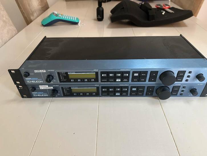 TC Helicon Vocal Works Harmony Generator 2x bieden per stuk, Muziek en Instrumenten, Effecten, Zo goed als nieuw, Chorus, Delay of Echo