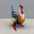 Handgemaakt Murano glazen haan – ca. jaren '70, Ophalen of Verzenden, Zo goed als nieuw, Dier