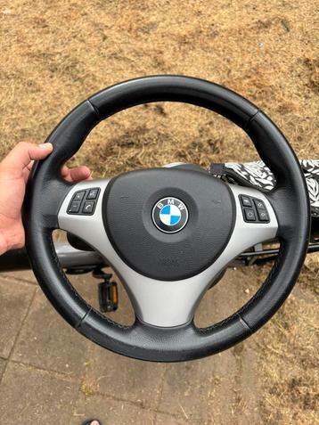 BMW stuur 3-spaaks multifunctioneel + airbag E87/E90 beschikbaar voor biedingen