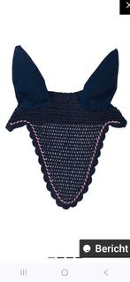 Nieuw oornetje flags QHP blauw voor paard Full, Ophalen of Verzenden, Nieuw