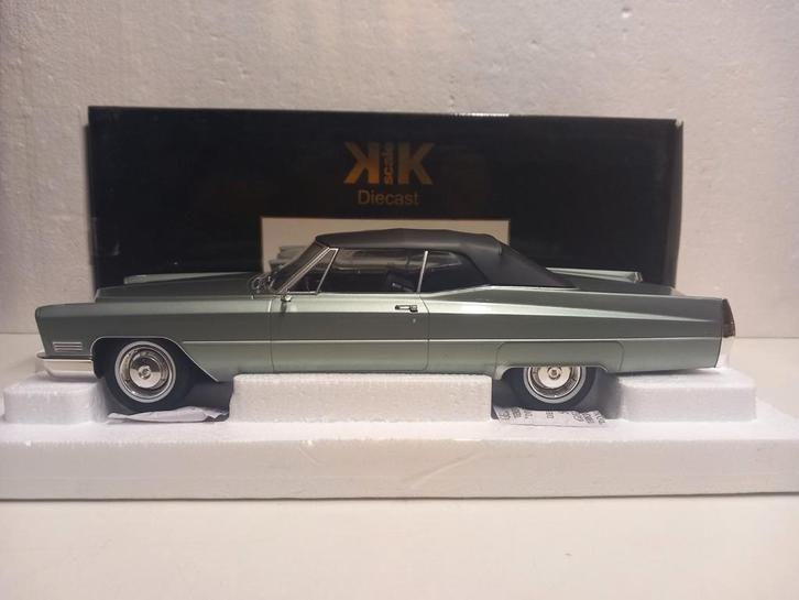 Cadillac De Ville metallic green Limited tot 500 KK 1:18 KRD, Hobby en Vrije tijd, Modelauto's | 1:18, Zo goed als nieuw, Auto