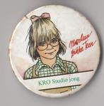 KRO Marleen Dikke Teen button, Verzamelen, Speldjes, Pins en Buttons, Gebruikt, Niet vindbaar, Niet vindbaar, Speldje of Pin