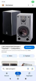 Dali concept 2 ( Zwart) gezocht, Audio, Tv en Foto, Luidsprekers, Ophalen of Verzenden