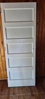 Ouderwetse Binnendeur - 75x202 cm, Ophalen, Gebruikt, Minder dan 80 cm, Binnendeur