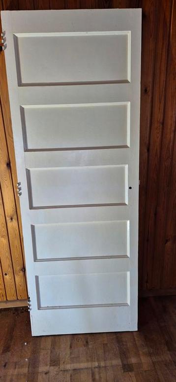 Ouderwetse Binnendeur - 75x202 cm beschikbaar voor biedingen