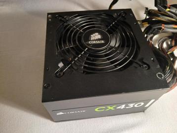 Corsair CX430 Voeding - Betrouwbaar en Krachtig beschikbaar voor biedingen